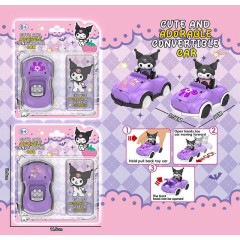 Машина-конструктор 85071 (480/2) 2 вида, длина машинки – 8 см, герой, подвижные элементы, на листе