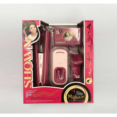 Набор парикмахера 2805-3 (72/2) подсветка, звуки, функциональный стайлер с подставкой, карточка, в коробке
