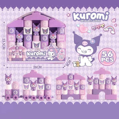 Конструктор 368-58 A (60/2) 56 деталей, фигурки героев, в сумке