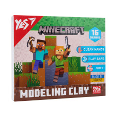 Пластилин Yes, 16 цв., 320г Minecraft