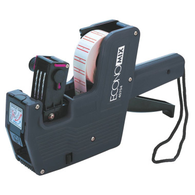 Етикет-пістолет Economix (маркіратор), 1 ряд, 8 розрядів (етикетка 21x12 мм)