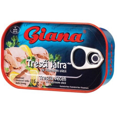 Печень щепы Giana 115г /ящ 12шт/ Штрих код 8594012791787