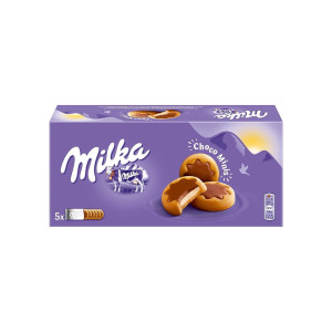 Печенье Milka choco mini stars 150гр (16шт ящ) Штрих код 7622300441715
