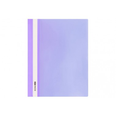 Папка-скоросшиватель А4 Economix без перфорации, фактура "глянец", фиолетовая E31511-12