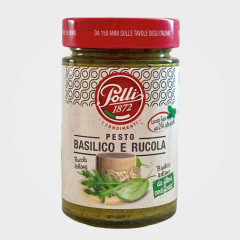 Соус Pesto POLLI basilico e rucola, 190г, 12шт/ящ