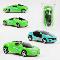 Машинка 8077-1 А/3А (192/2) 2 цвета, инерция, в пакете