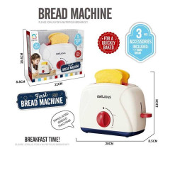 Тостер J 614 (72/2) механический принцип работы, 2 тоста, имитация приготовления тостов, в коробке