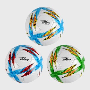 Мяч футбольный М 48471 (80) 3 вида