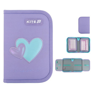 Пенал Kite 1 від., 2 відв., без наповнення 622 Awesome
