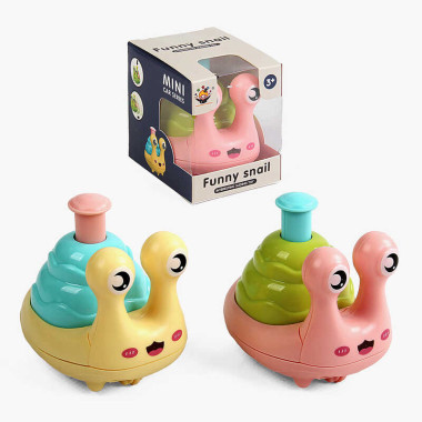 Заводная игрушка "Улитка" HC 328 (576/2) 2 цвета, в коробке