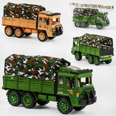 Машина C 79 (72/2) 2 вида, военный грузовик, инерция, в пакете