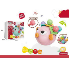 Погремушка 368-40 (192) “Рыба фугу”, прорезыватели, трещотка, в коробке