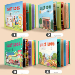 Книга логическая C 74270 (40) 10 страниц с заданиями, картинки, липучки, в пленке