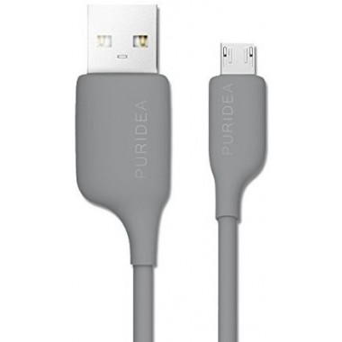 кабель PURIDEA L02 - Micro USB - 1.2 m (Grey)