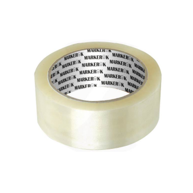 Клейкая лента (скотч) MarkerOK прозрачная 100м x 48мм x 50мкм