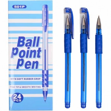 Ручка масляна 501P Original синя