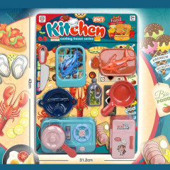 Набор посуды 7601 (72/2) 11 элементов на листе