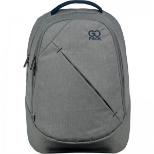 Рюкзак молодежный GoPack 177-1 серый