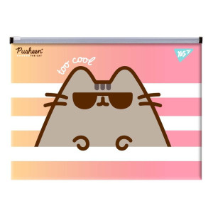 Папка В5, на молнии Pusheen 492031 Yes