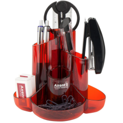 Набір настільний Cascade, в коробці, червоний