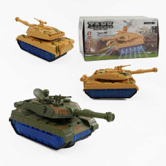 Танк 9056 А (120/2) звук, підсвічування, колесо вільного ходу, в коробці