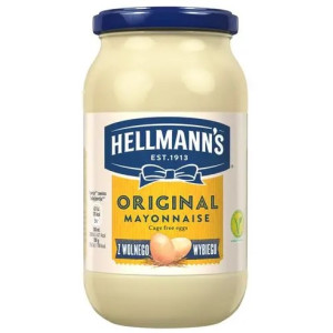 Майонез Hellmanns 405гр /ящ 12шт/ Штрих код 8720182085139