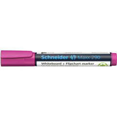 Маркер для дошок та фліпчартів SCHNEIDER MAXX 290 2-3 мм, малиновий