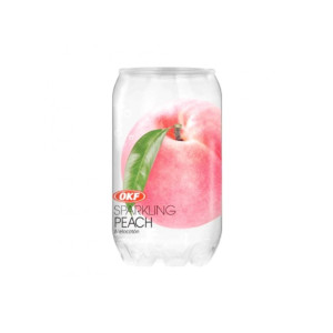 Напиток газированный OKF Peach 350ml\ящик 24шт/