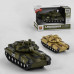 Танк WY 741 A/B (48) Військова техніка, підсвічування дула, звук пострілів, тріскачка на вежі, інерція, в коробці