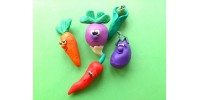 Смішні овочі з пластиліну своїми руками