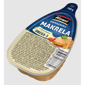 HAME паштет макрель 100г(ящ 16шт) Штрих код 8595139787332