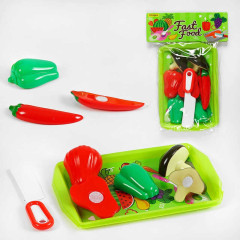 Набір овочів M 103 (360/2) на липучках, таця, ніж, у пакеті