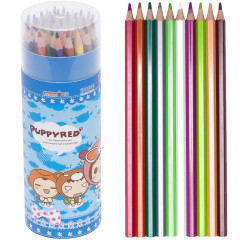 Олівець 48 кольори в тубусі 6484