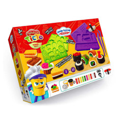 Тісто для ліплення Master Do "Шеф-кухар. Ресторан" TMD-17-01U,02U (4) "Danko Toys"