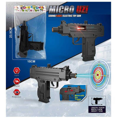 Автомат 8180-41 A (360/2) звук, подсветка, проекция мишени, в пакете