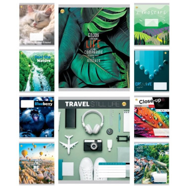 Зошит 48 арк. лінія Люкс 12544 Мікс 1, 10/200 10к.