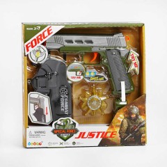 Військовий набір 34660 (72/2) 4 ігрові елементи, підсвічування, звуки, у коробці