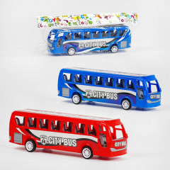 Автобус JY 88-1 A (360/2) 2 вида, инерция, в пакете