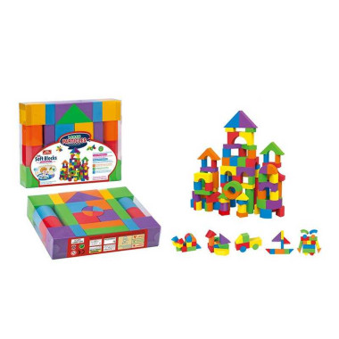 Конструктор U 9801 (72/2) 29 деталей, мягкие блоки, в слюде