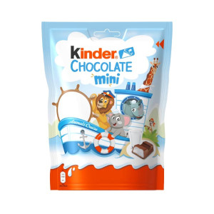 Цукерки Kinder Mini 120г(Ящик 16шт)    Штрих код 8000500256213