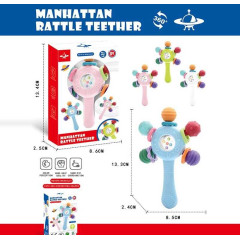 Погремушка 9080 (400/2) резиновые прорезыватели, в коробке, ВЫДАЕТСЯ ТОЛЬКО МИКС ВИДОВ