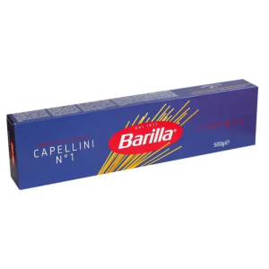 Макароны BARILLA 1 CAPELLINI, 500г, 24 шт/ящ