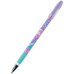 Ручка гелева пиши-стирай синя 0,5 мм Rainbow Catcorn K24-068-2 Kite