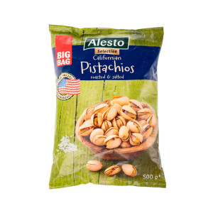 Фисташки соленые 500г\ Pistachios Alesto
