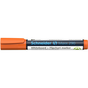 Маркер для дошок та фліпчартів SCHNEIDER MAXX 290 2-3 мм,помаранчевий