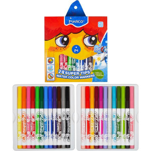 Фломастери 24 кол. MARCO 1630/24СВ