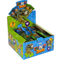 Креативна творчість "Кінетичний пісок "Dino Sand" 150 г DS-01-01,02 ДТ-KП-03-39