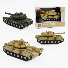 Танк WY 741 A/B (48) Військова техніка, підсвічування дула, звук пострілів, тріскачка на вежі, інерція, в коробці
