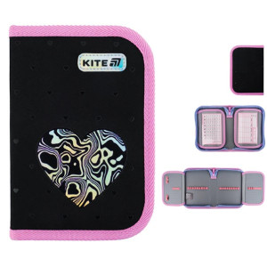 Пенал Kite 1 від., 2 відв., без наповнення 622 Love is