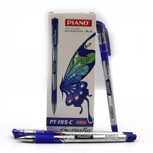 Ручка масляная Piano Classic синяя PT-195-C